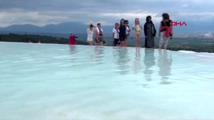 Denizli pamukkale'de yarıyıl bereketi bekleniyor