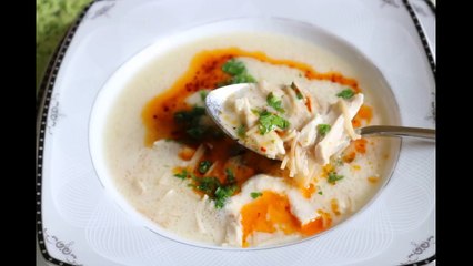 Lokanta Usulü Terbiyeli Tavuk Çorbası Tarifi