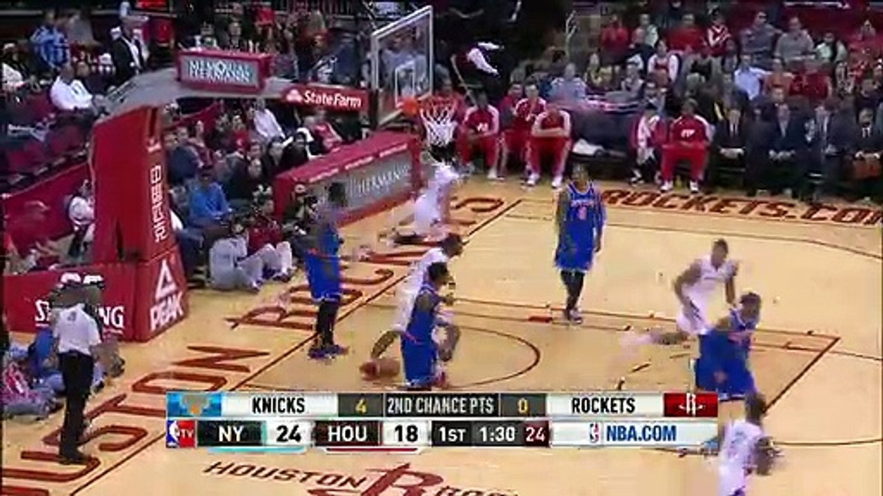 New York Knicks 100-102 Houston Rockets