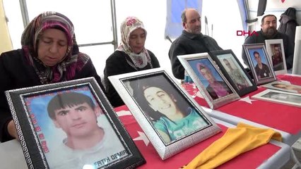 Diyarbakır hdp önündeki eylemde 130'uncu gün