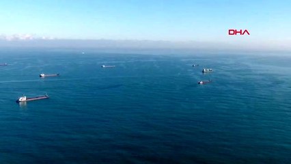 Kilyos açıklarının drone ile çekilen havadan yeni görüntüleri