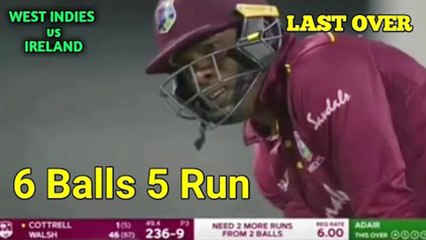 வரலாற்றில் முதல்முறை  | sheldon cottrell is the first no.11 batsman in the history