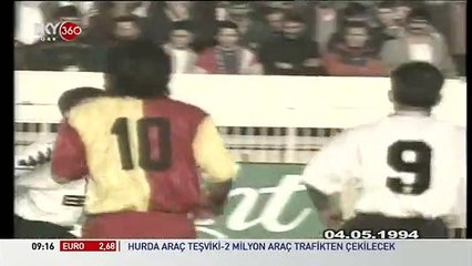 Nostalji 1993-94 Beşiktaş 3 Galatasaray 2