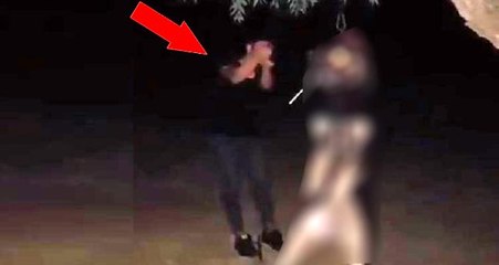 Alman kurdunu ağaca asarak öldürdü