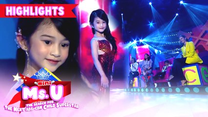 Avi Moldez showcases her version of 'Lava Walk' | It's Showtime Mini Miss U