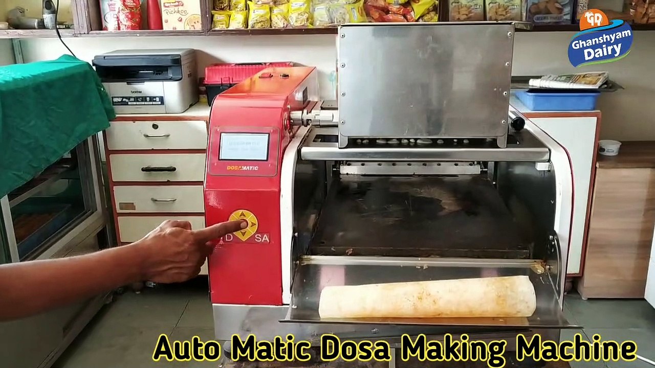 Automatic dosa machine || Ghanshyam daily|| Chandkheda||