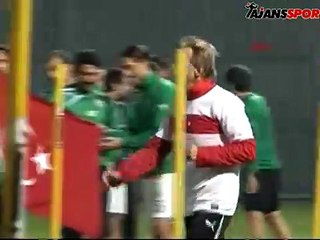 Daum Ay-Yıldızlı forma ile idmana çıktı!