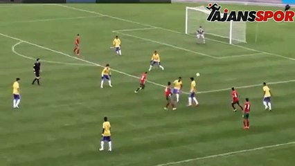 U16 oyuncusu Brezilyalıları hipnoz etti!