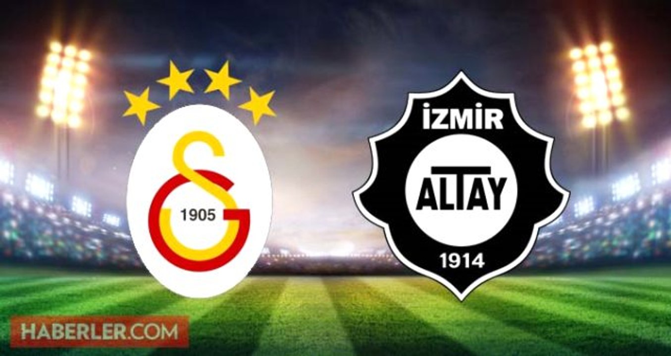 Galatasaray Altay maçı saat kaçta? Galatasaray Altay maçı ne zaman? Galatasaray Altay maç hangi kanalda?