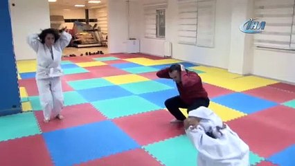 Hayatı judo ile değişen Ayşegül’ün hayali öğretmen olmak