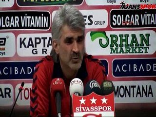 Tütüneker: "Sivasspor bizden çok daha iyiydi"