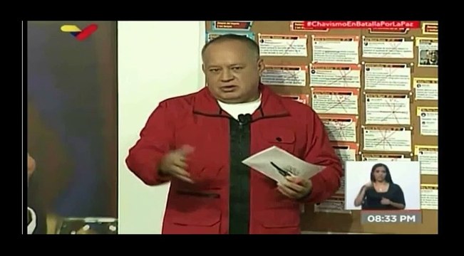 'El patrón' Diosdado Cabello felicita a un exopositor por traicionar a Guaidó y a la democracia venezolana