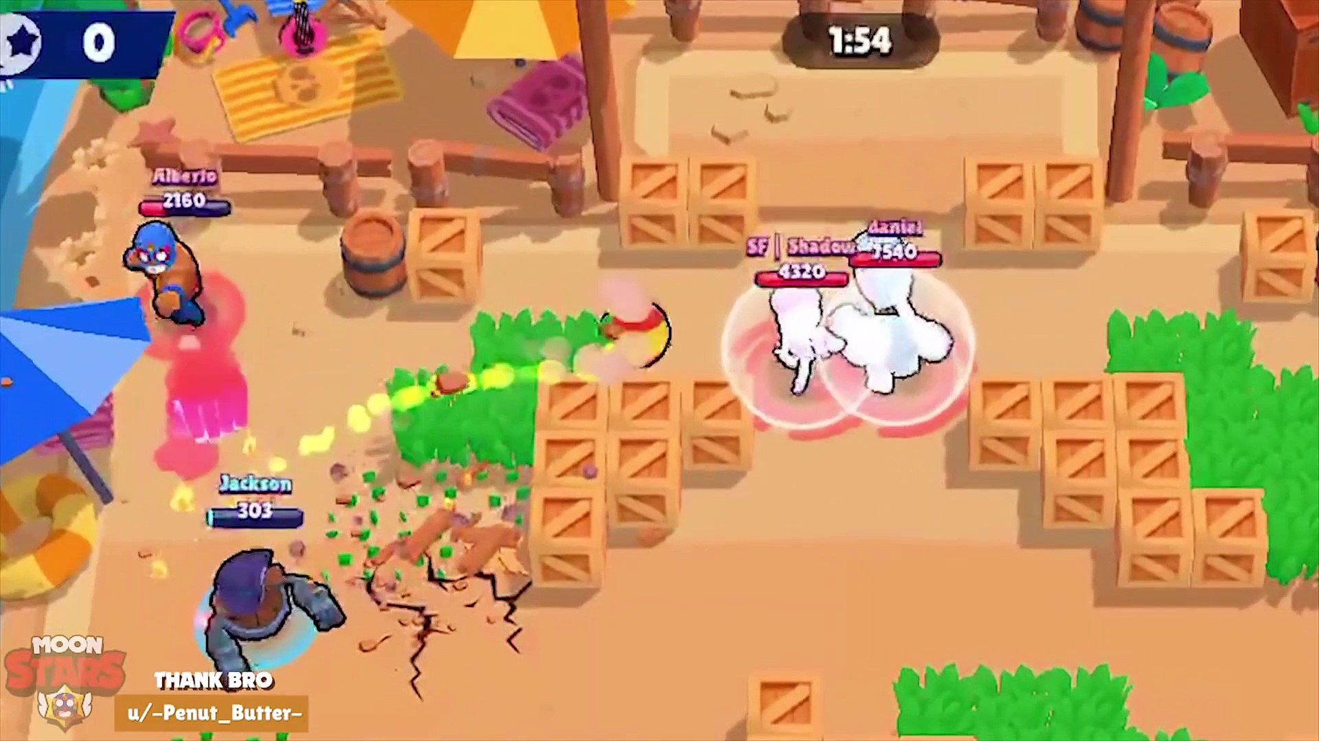 Insane Attack Super Minesweeper New Brawler Brawl Stars Fails And Glitches Video Dailymotion - brawl stars video español