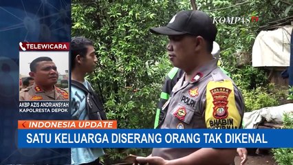 Satu Keluarga di Depok Diserang Orang Tak Dikenal