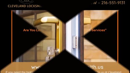 Emergency Locksmith Service | Call Now (216)-551-9131