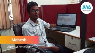 Android Development Course Testimonial Video By Mahesh at Ace Web Academy