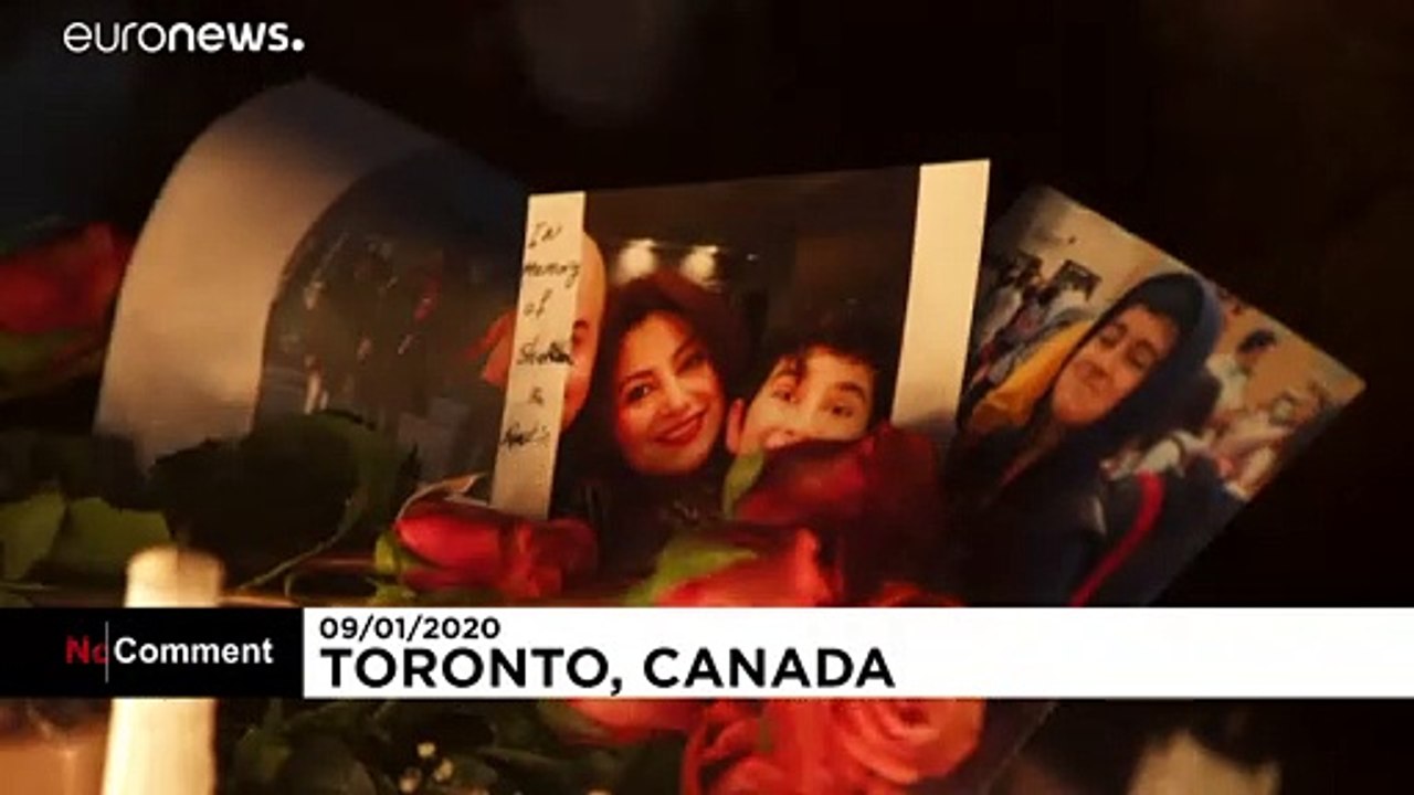 Canada holds vigils for victims of plane crash in Iran