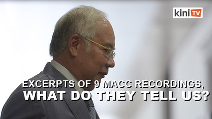 Excerpts of 9 MACC recordings, what do they tell us?