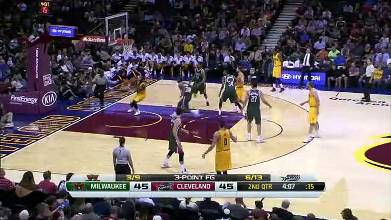 Preseason: Milwaukee Bucks 100-106 Cleveland Cavaliers