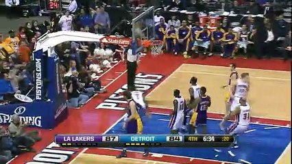 Los Angeles Lakers 98-97 Detroit Pistons