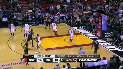 2013-2014 Sezonu: En iyi 10 "Pelicans" Hücumu