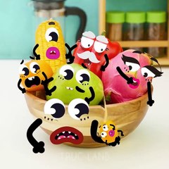 Une journée épique avec des fruits bavards et des légumes grincheux - TRUC-LAND