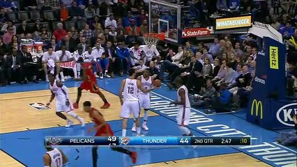 New Orleans Pelicans 101-99 Oklahoma City Thunder
