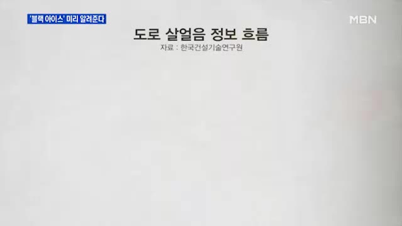 "2km 전방에 블랙 아이스"…자동차 기술 내년 상용화