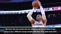 Chris Paul hails amazing atmosphere on Westbrooks return