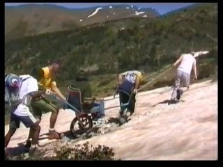 Font de Sègre 2400 m en joëlettes de Saillagouse - Pyrénées