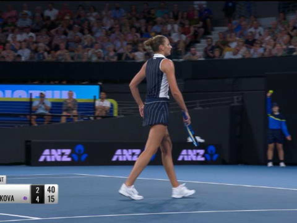 Brisbane - Karolina Pliskova au rendez-vous