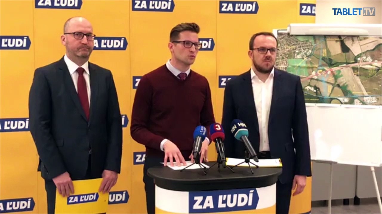ZÁZNAM: TK strany Za ľudí