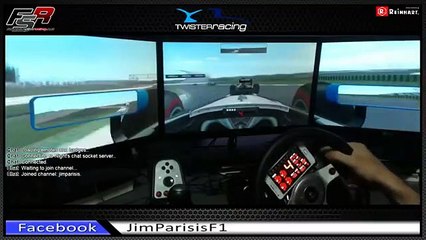 Pastor Maldonado simülasyonda hazırlık yapıyor...