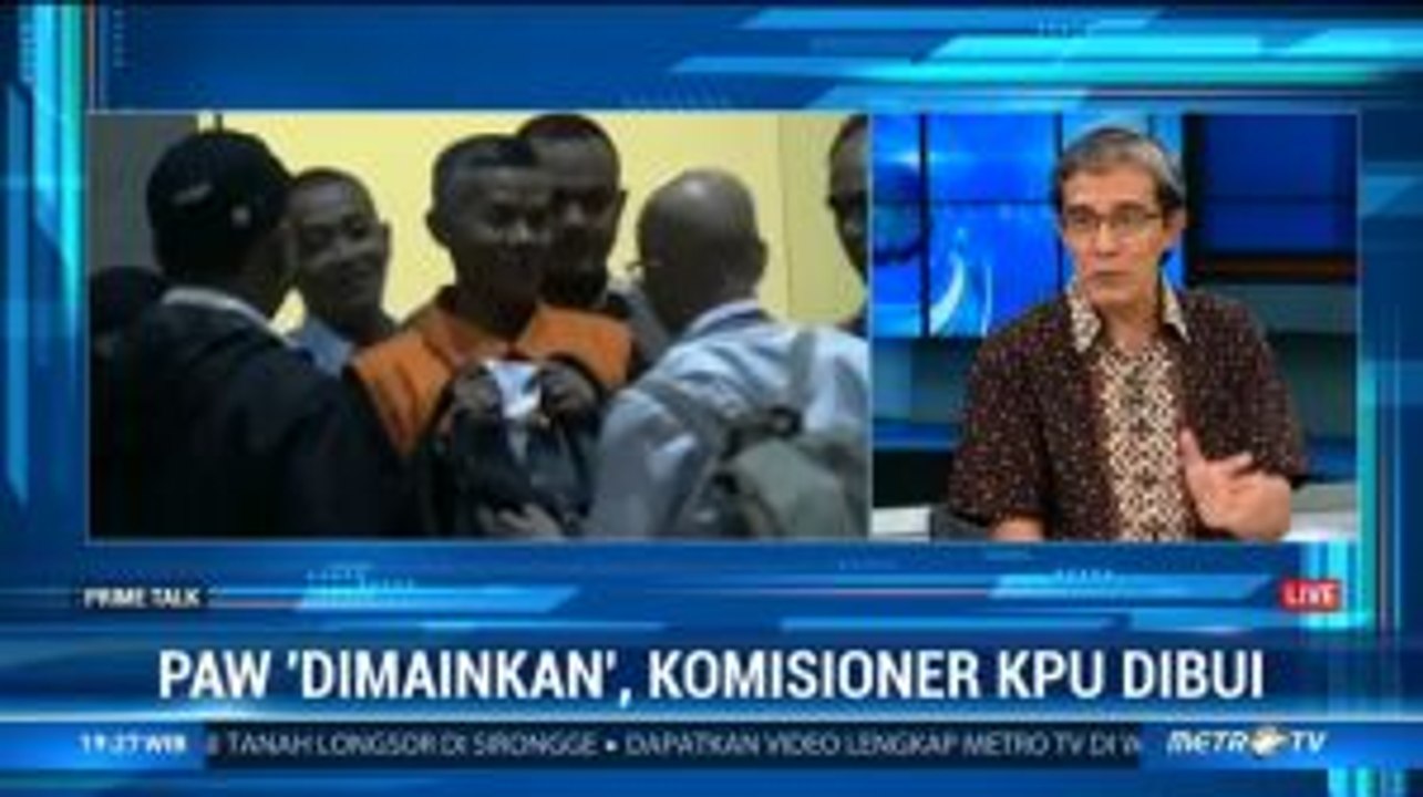 PAW 'Dimainkan', Komisioner KPU Dibui (3)