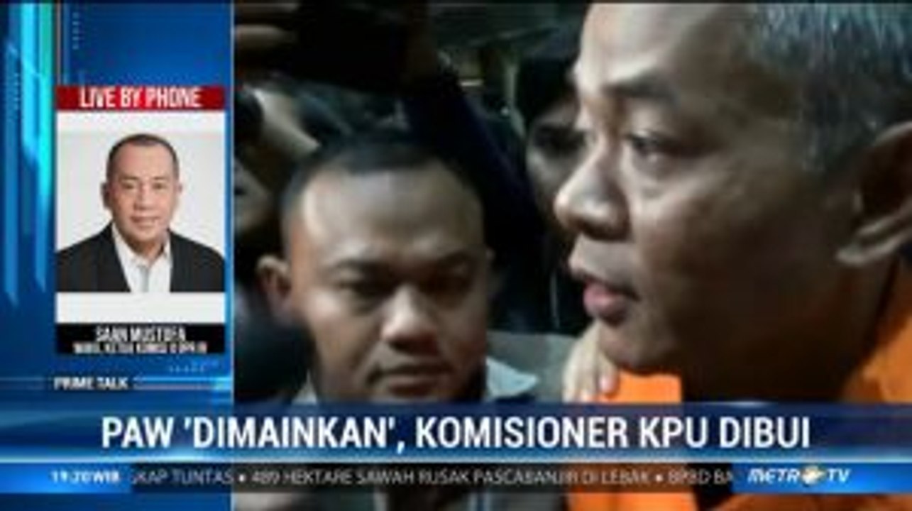 PAW 'Dimainkan', Komisioner KPU Dibui (2)