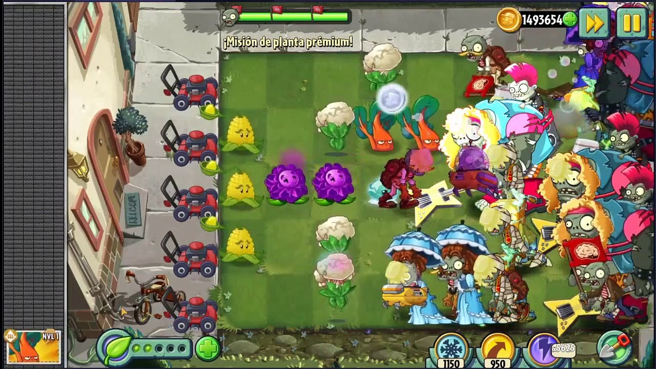 ESTE ES EL PODER DEL COLIPODER PLANTA PREMIUN EN PLANTAS VS ZOMBIES 2