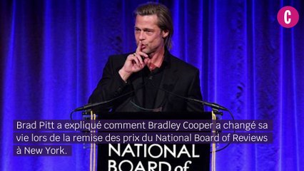 Brad Pitt remercie Bradley Cooper
