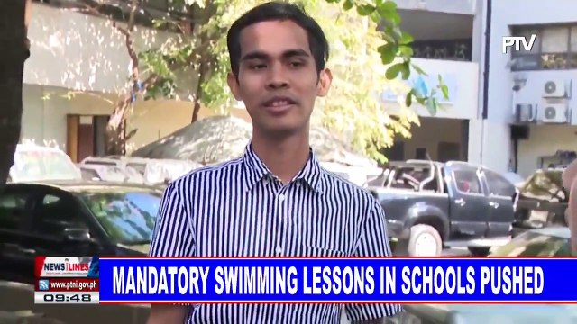 Mandatory swimming lessons in schools pushed