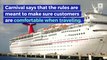 Carnival Cruises Ban 'Offensive' Clothing and Other Items