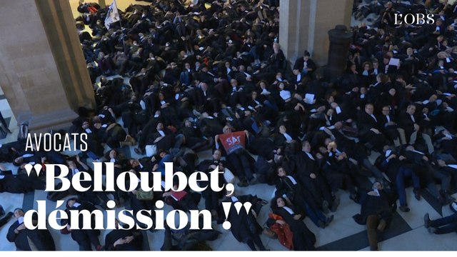 Les avocats font voler leurs robes contre la réforme des retraites