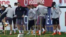 Beşiktaş, Devler Ligi hazırlıklarını sürdürdü