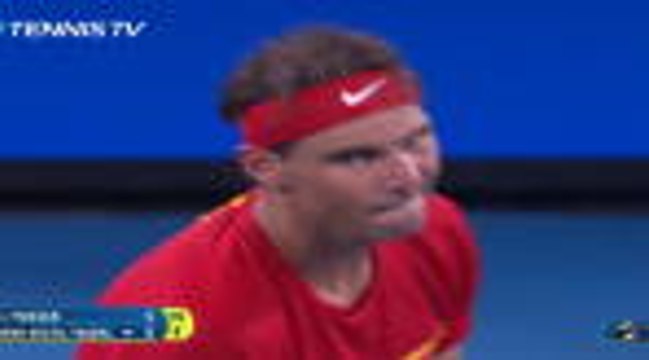 ATP Cup - Malmenée, l'Espagne de Nadal est en demi-finale