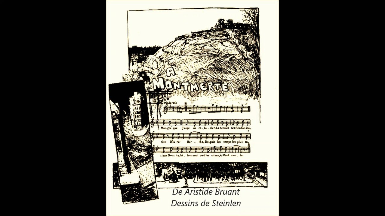 A Montmertre  (Aristide Bruant) par Jip D.