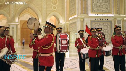 Visite du Qasr Al Watan, le "palais de la nation" d'Abu Dhabi