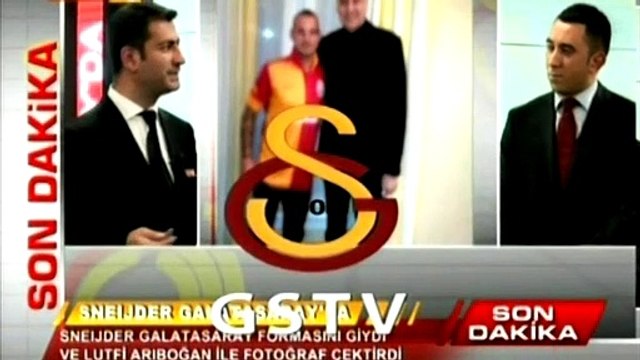 Wesley Sneijder G.Saray formasını giydi!