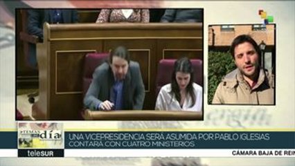 España: nuevo gobierno de coalición tendrá cuatro vicepresidencias