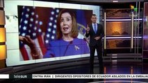 EEUU: Pelosi critica acciones emprendidas por Trump en Medio Oriente