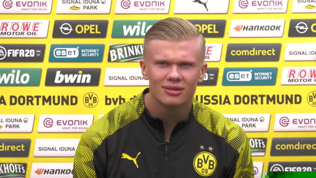 Haaland reveals why he snubbed Manchester United to join Dortmund