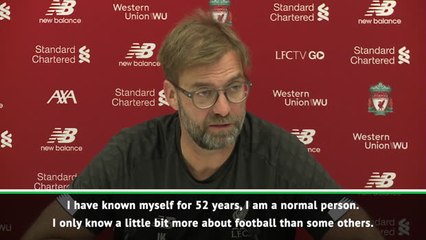 I am not a special person - Klopp