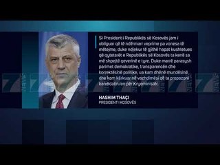 THAÇI-KURTIT, «DOREZONI KANDIDATIN OSE VEPROJ NDRYSHE» - News, Lajme - Kanali 7
